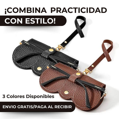 ESTUCHE DE CUERO PARA GAFAS