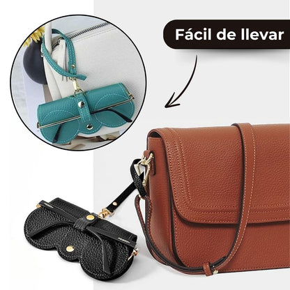 ESTUCHE DE CUERO PARA GAFAS