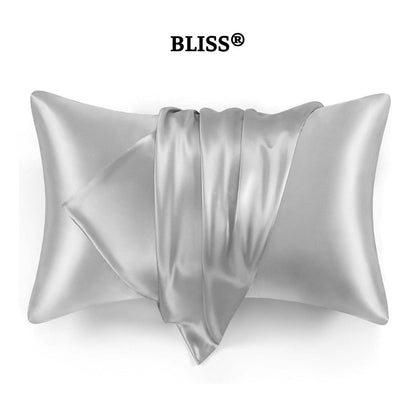 BLISS® FUNDA ANTIACNÉ Y ANTIFRIZZ 100% SEDA X2 UNIDADES