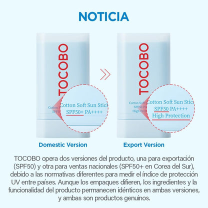 TOCOBO® PROTECTOR SOLAR EN BARRA SPF-50