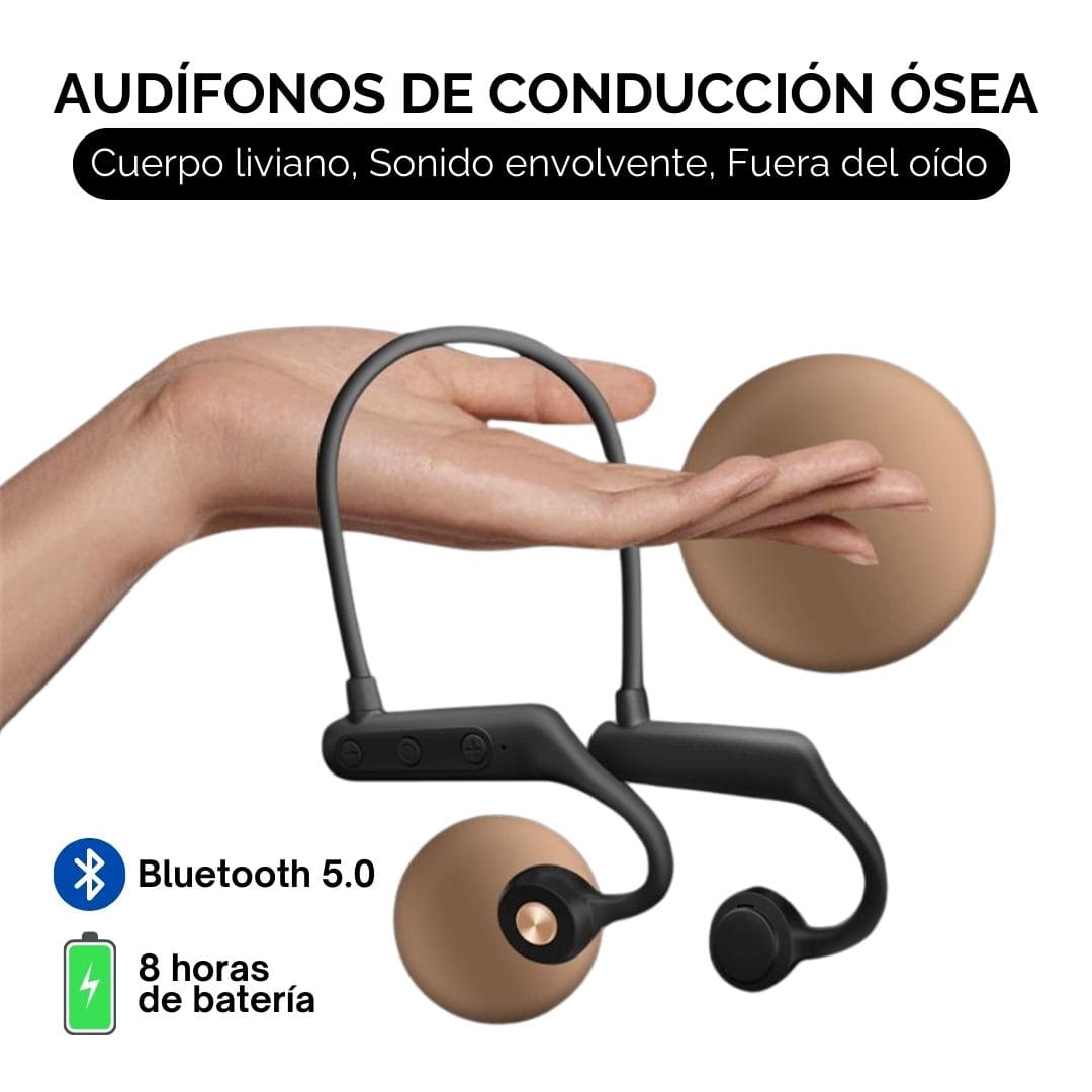 Out® Audífonos de Conducción Ósea