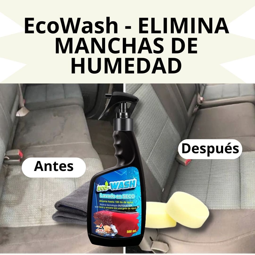 EcoWash® Lavado en Seco Desmanchante