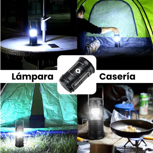 Light® Lámpara Solar 3en1 Casería