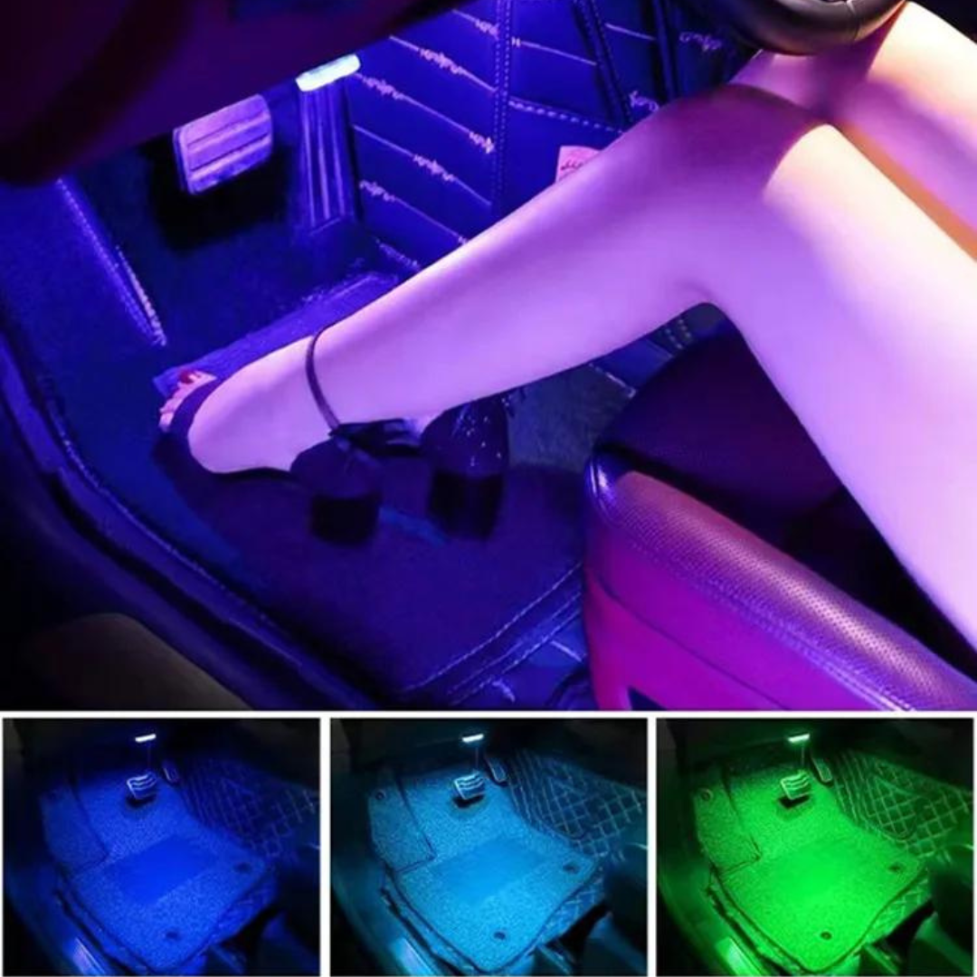 MiniLED® Luces LED RGB Táctiles x4